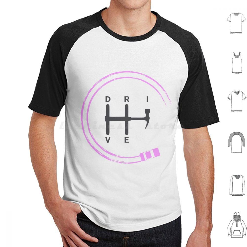DriveDonut  Hammer Logo T Shirt Big Size 100 Cotton Drive Ryan Gosling Synthwave 80s Cinema Film Nicholas Winding Refen