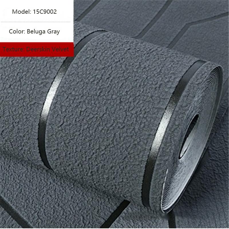 Diatom Mud Pattern Suede Velvet Wallpaper Light Luxury Bedroom Living Room Home Decoration Thickened Foam Non-woven 3D Wallpaper