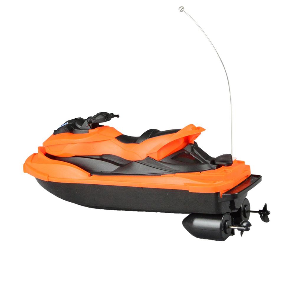 Remote Control Motor Boat, High Speed Remote Control Boat for Kids Adults Orange