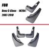 For Mercedes Benz C Class C-Class W204 2007~2010 Fender Mud Guard Flaps Mudguards Accessories Benz C180 C200 C300 Mudguards