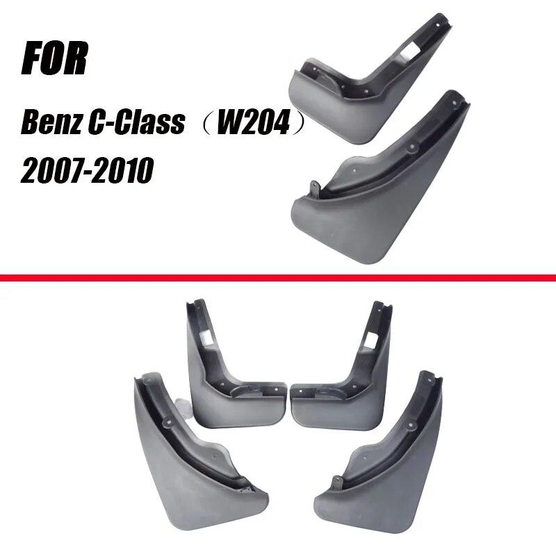 For Mercedes Benz C Class C-Class W204 2007~2010 Fender Mud Guard Flaps Mudguards Accessories Benz C180 C200 C300 Mudguards