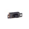 10 Pcs 2 Position Dpdt 2P2T Panel Mount Vertical Slide Switch 6 Pin 0.5A 50V Dc