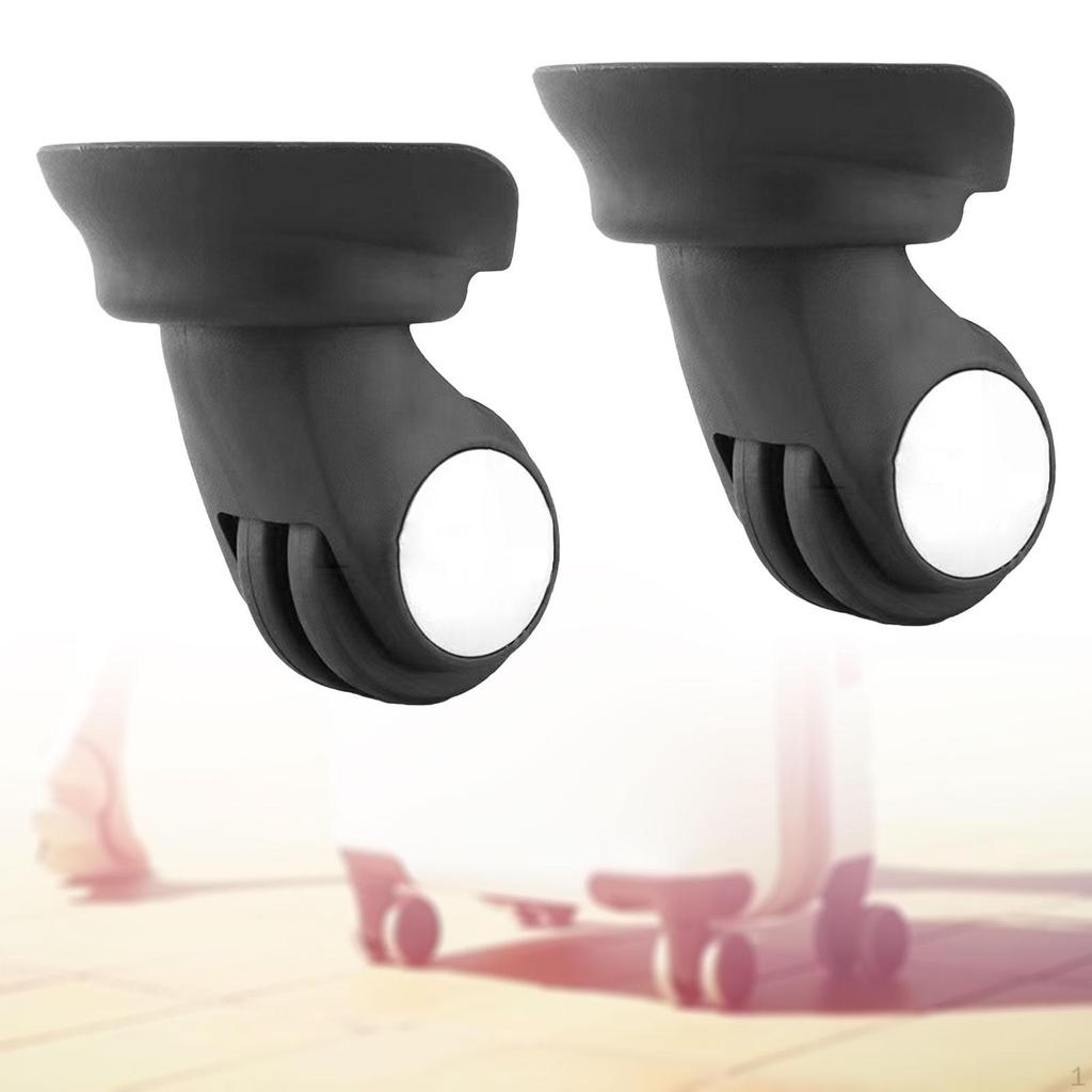 Luggage Replacement Wheels, Suitcase Accessories Durable Casters,