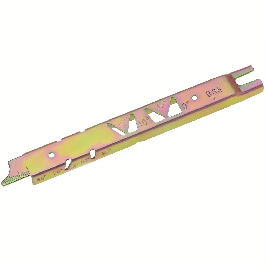 Chainsaw Depth Gauge File Chain Kit Accs Guide Carbon Steel For Chain Saw Raker Removal Practical