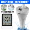 Smart Pool Floating Thermometer Digital Pool Thermometer Wireless Waterproof Pool Temperature Monitor Swimming Pool Accessories