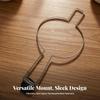 Wire Frame Hat Mount Spring Loaded Car Holder Space-Saving for Road Trips