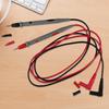 1000V 10A Multimeter Meter Tester Needle Point Ultra-Sharp Multimeter Test Pen 1.1m/ 3.6 Ft Electrician Test Pen Kit Universal