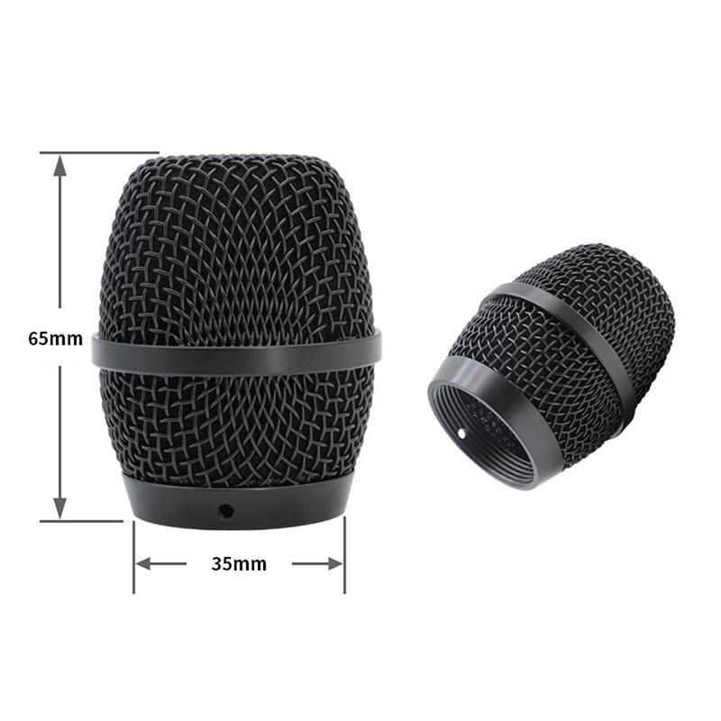 Replacement Steel Mesh Microphone Grill Head Microphone Grille Replacement Head