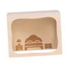 Wooden Hamster House Hide Supplies Cage Decor Cage Accessories Small Animals Pets Tunnel for Rat Hamster Mouse Gerbils Lemmings