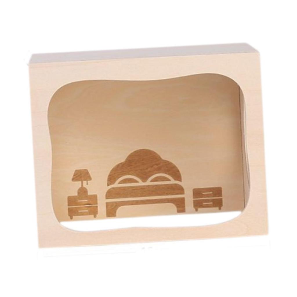 Wooden Hamster House Hide Supplies Cage Decor Cage Accessories Small Animals Pets Tunnel for Rat Hamster Mouse Gerbils Lemmings