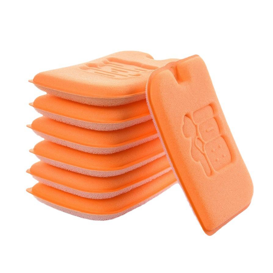 Double-Sided Non-Stick Oil Cleaning Sponge for Kitchen Dishwashing, Scouring Pad & Dishcloth.