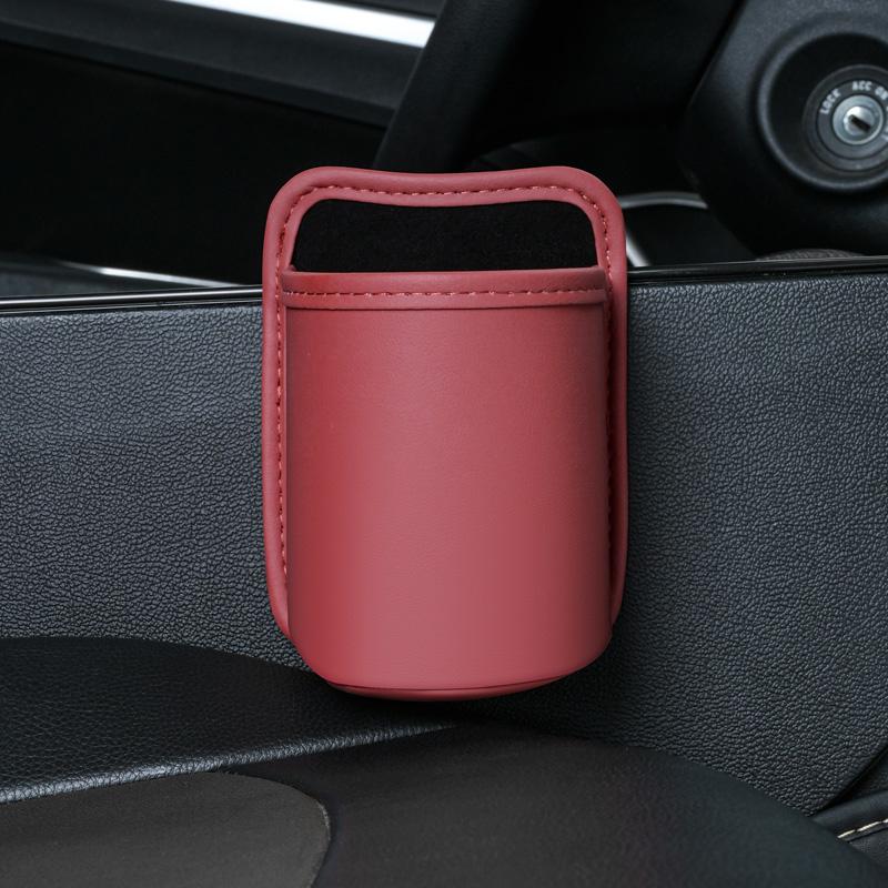 Car Door Cup Holder Box Universal Drink Rack Storage Bin Back Clip Design Car Seat Back Water Cup Box Organizer Pocket