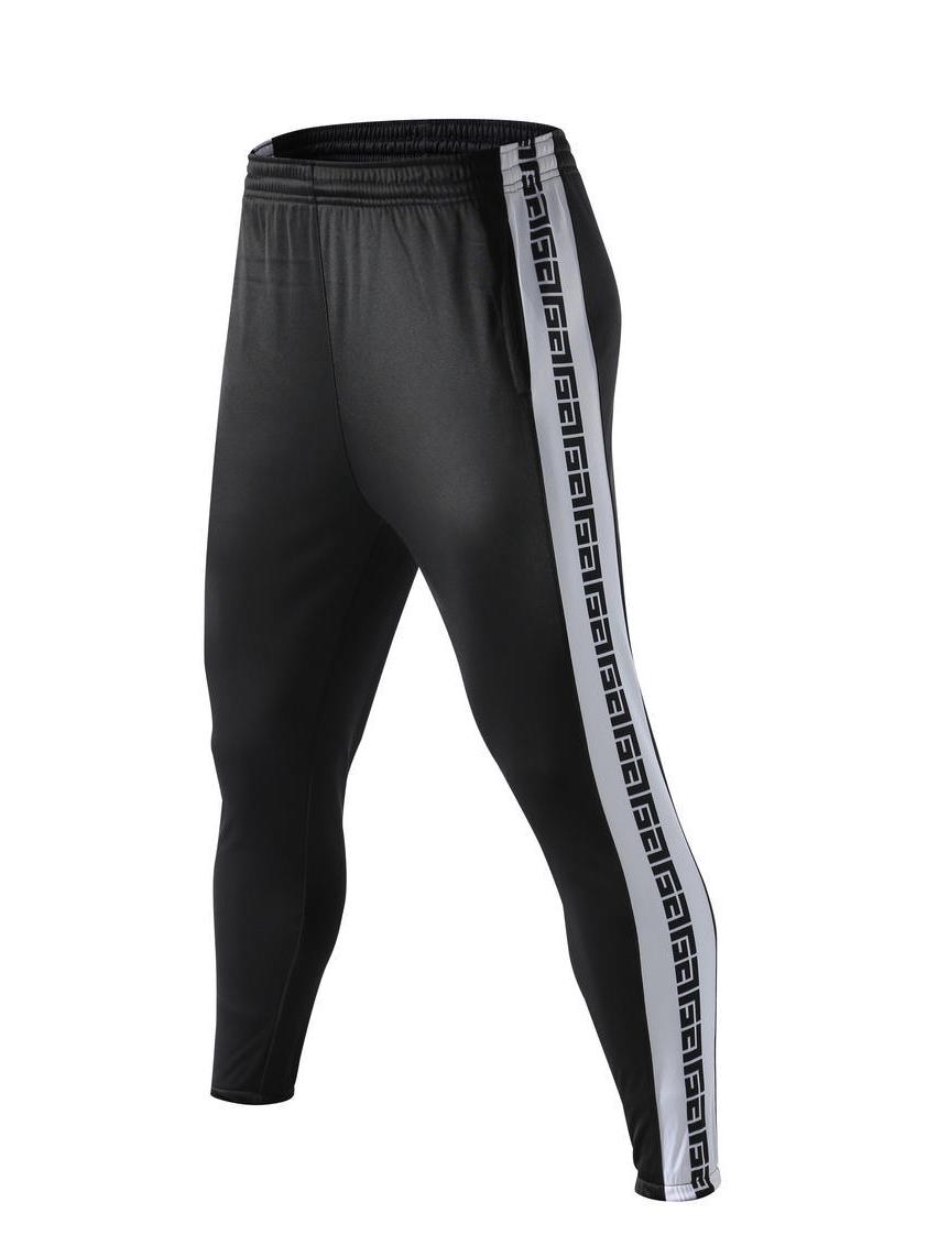 

Черные универсальные спортивные брюки для улицы: Удобный, многофункциональный для бега, баскетбола, фитнеса и тренировок. 4XL чёрный