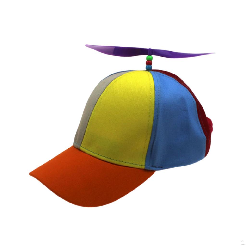 Rainbow Propeller Hat for Festive Occasions