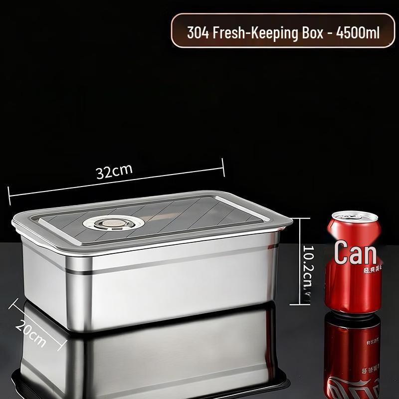 

Zhishi 304 Stainless Steel Food Storage Container