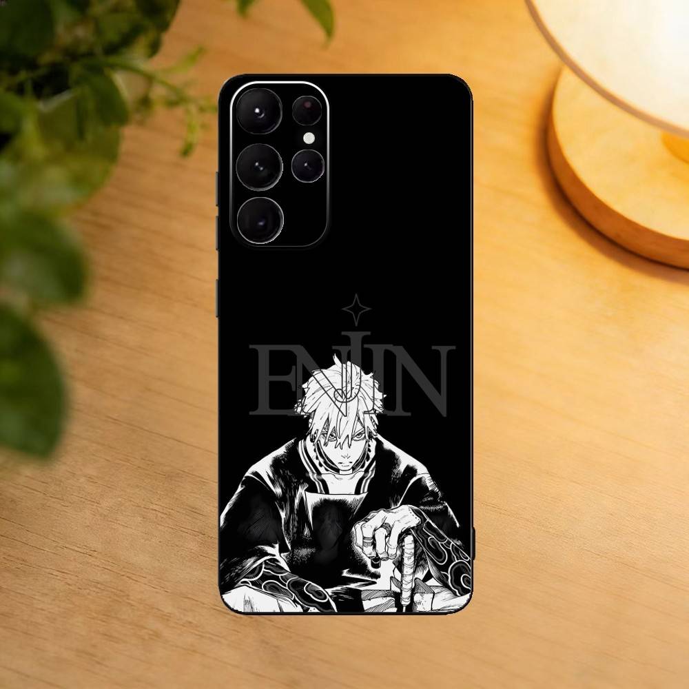 Enjin G-Gachiakuta phone Case For Samsung S25,24,21,22,23,30,Ultra,20,Plus,Fe,Lite,Note Soft Black Cover
