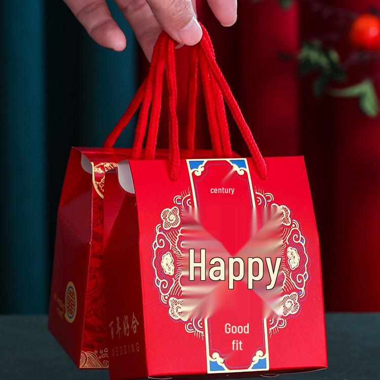 Wedding Gift Candy Box and Bag Set for Melon Seeds