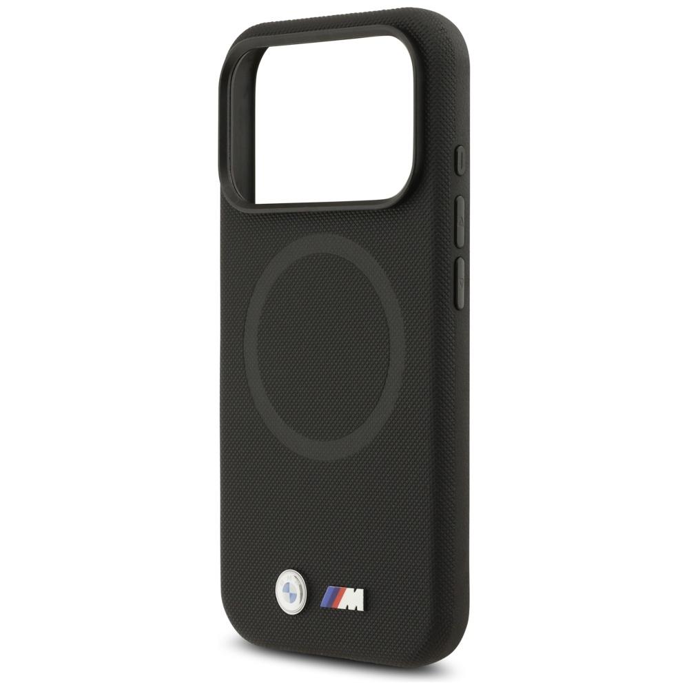 BMW M FW Metall-Logo MagSafe Hülle für iPhone 17 Pro Schwarz