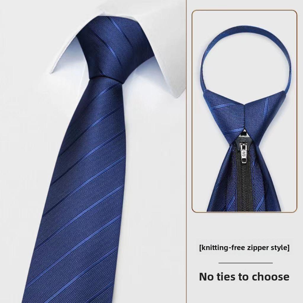 Childrens Tie With Zipper Closure For Formal Events And School Uniforms