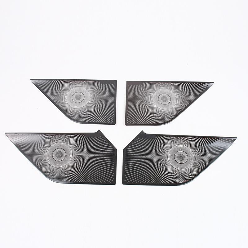 Great Wall 23 Haval H5 4-Door Speaker Cover: Stainless Steel Audio Box Panel Accessories