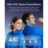 AI Translation Earbuds Real Time,144 Language Translator Earbuds, Audifonos Traductores Inglés Español,3-in-1 Translating Device, Translate Ear