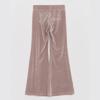RAWMANTICS Logo Cubic Velvet Slim Bootcut Beige