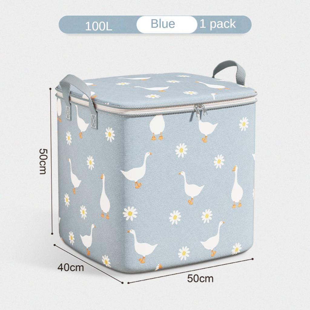 Quilt Storage Bag Home Wardrobe Large Capacity Clothes Cotton Quilt Sorting Bag Clothes Moving Waterproof and Moisture-proof