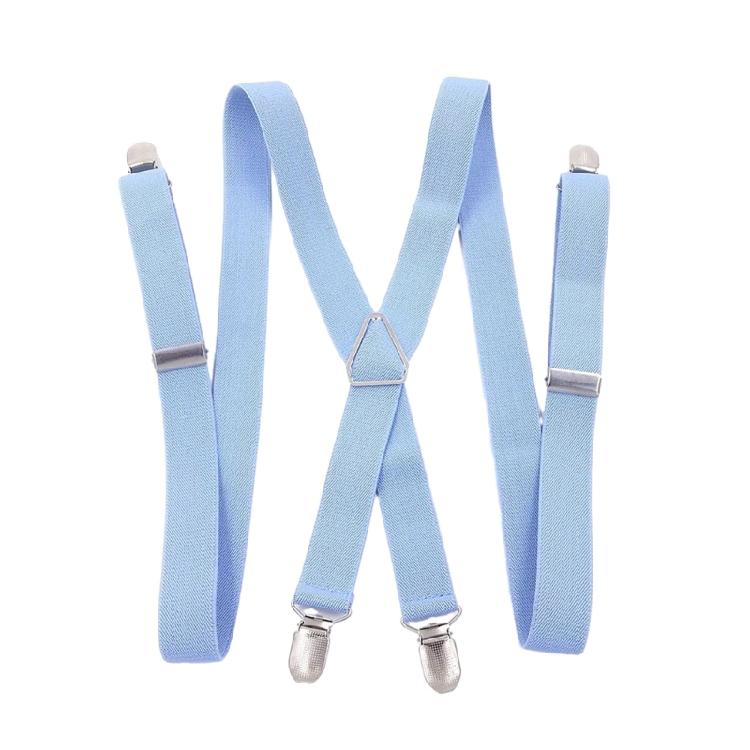 4 Clip-On Adult Suspenders for Shirt Men Woman Suspender Support for Jeans
