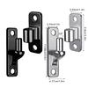 Heavy Duty 304 Steel Gate Hinges High Capacity Hinges Decorative Door Hinges Easy To Use for Farm Gate  & Wooden Fence
