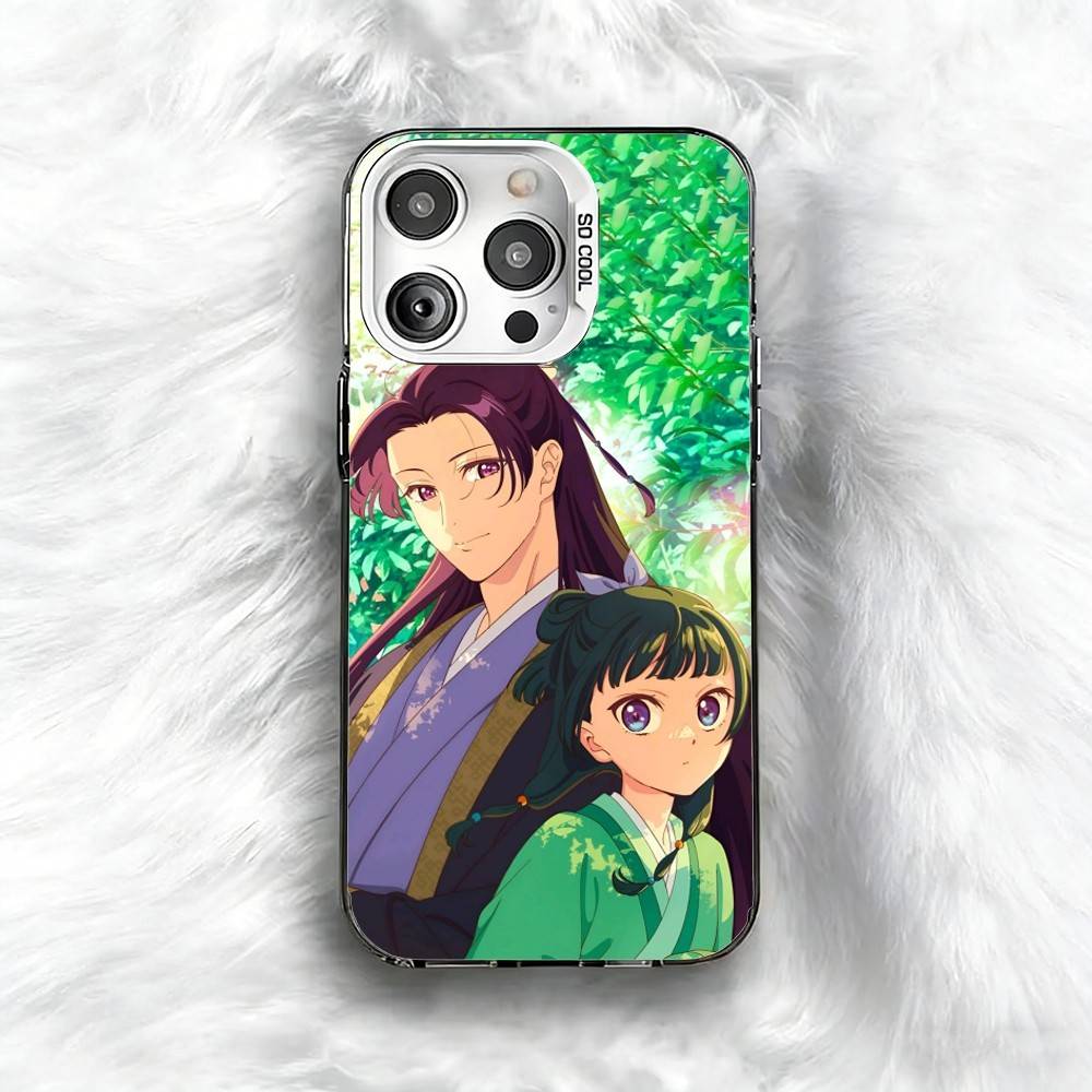 

The A-Apothecary D-Diaries Jinshi And Maomao Phone Case For iPhone 16 17 15 14 12 13 Pro Max Black Color Shockproof Cover iPhone13PRO