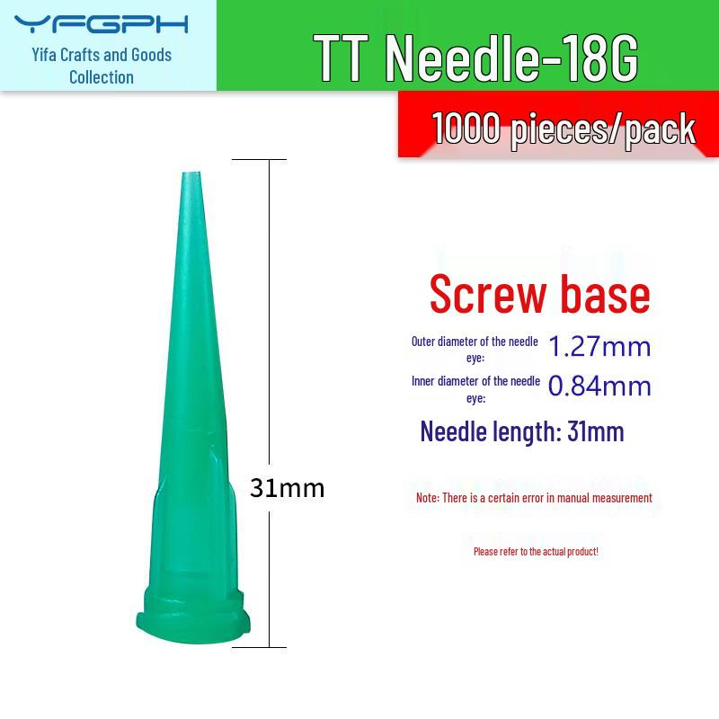 TT Series Angled Plastic Dispensing Tip