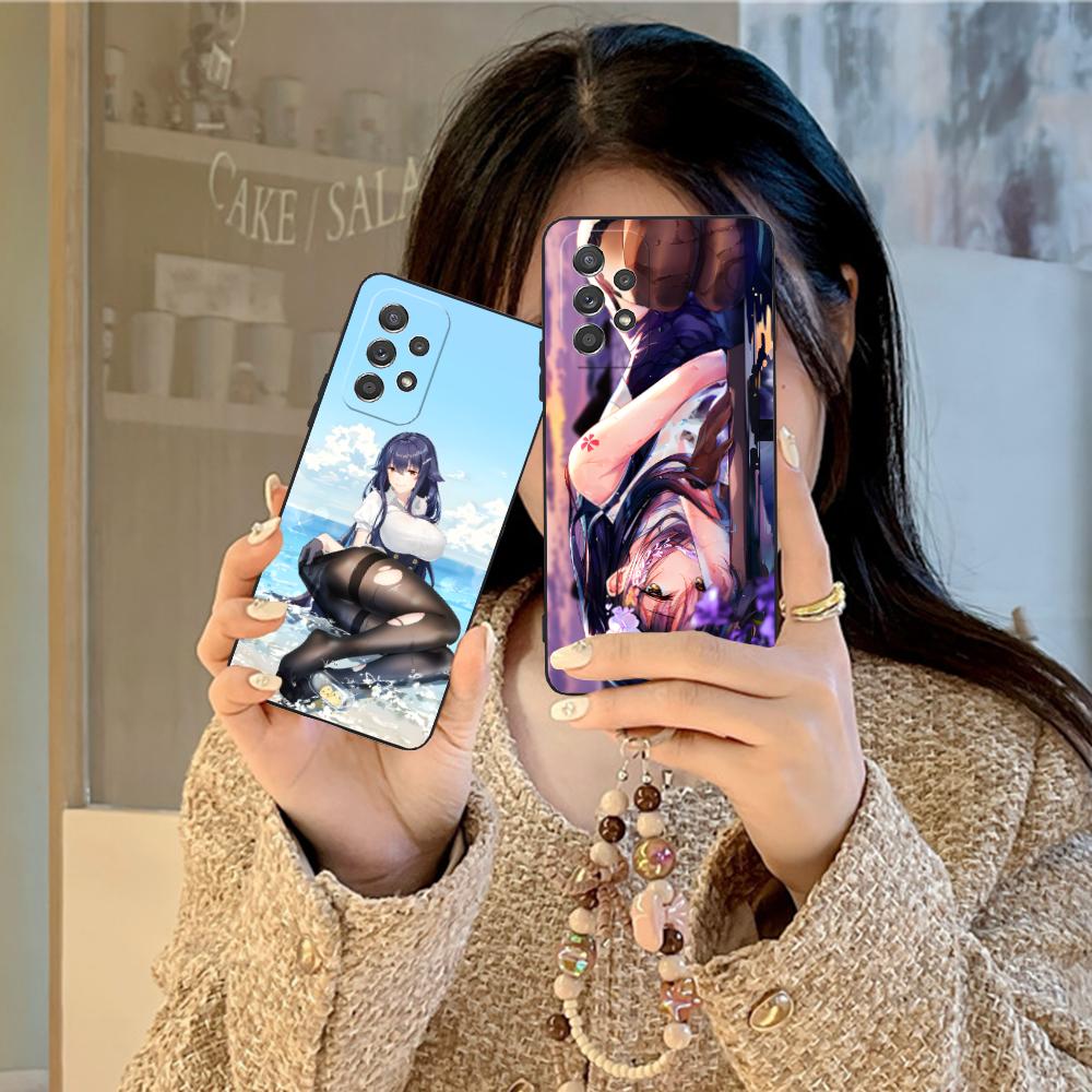 Azur Lane Azuma Mobile Phone Case for Samsung Galaxy M55 54 42 35 34 33 32 23 22 15 14 13 12 F55 5G Colour Protective Pretty
