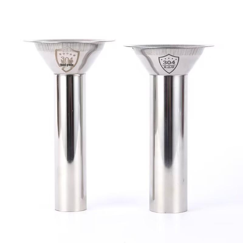 Stainless Steel Sausage Casing Funnel Tube 22#