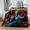 French rock star Johnny Hallyday blanket picnic blanket vintage blanket home travel bed blanket thin blanket birthday gift