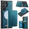 CaseMe Me80 Magnetic RFID Wallet Phone Case For Samsung Galaxy S24 FE 5G, Detachable Multi Card Slot Kickstand Anti-Theft Cover