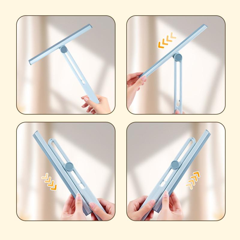 Glass Squeegee With Tpr Blade For Bathroom And Window Cleaning Home Use