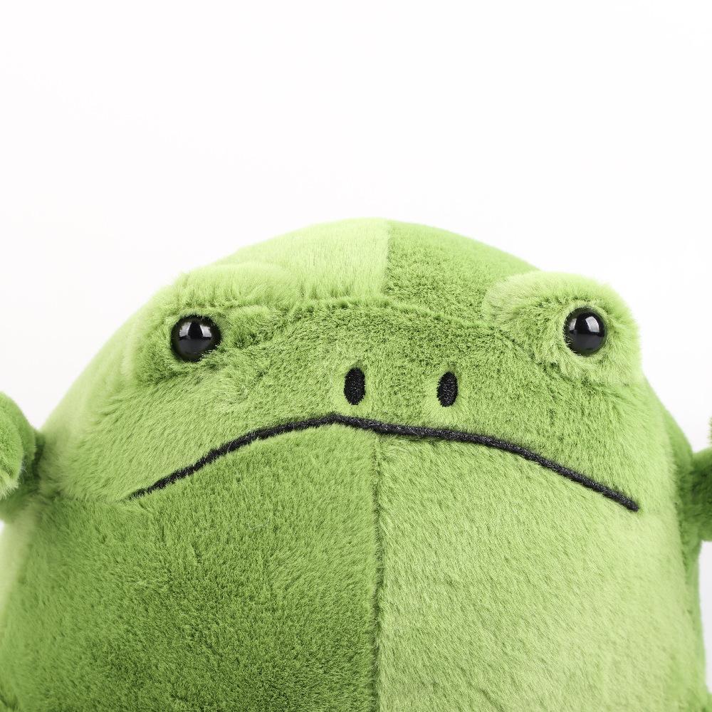 Ricky Rain Frog Cartoon Frog Doll Multi Color Pillow Soft Plush Toy Solitary