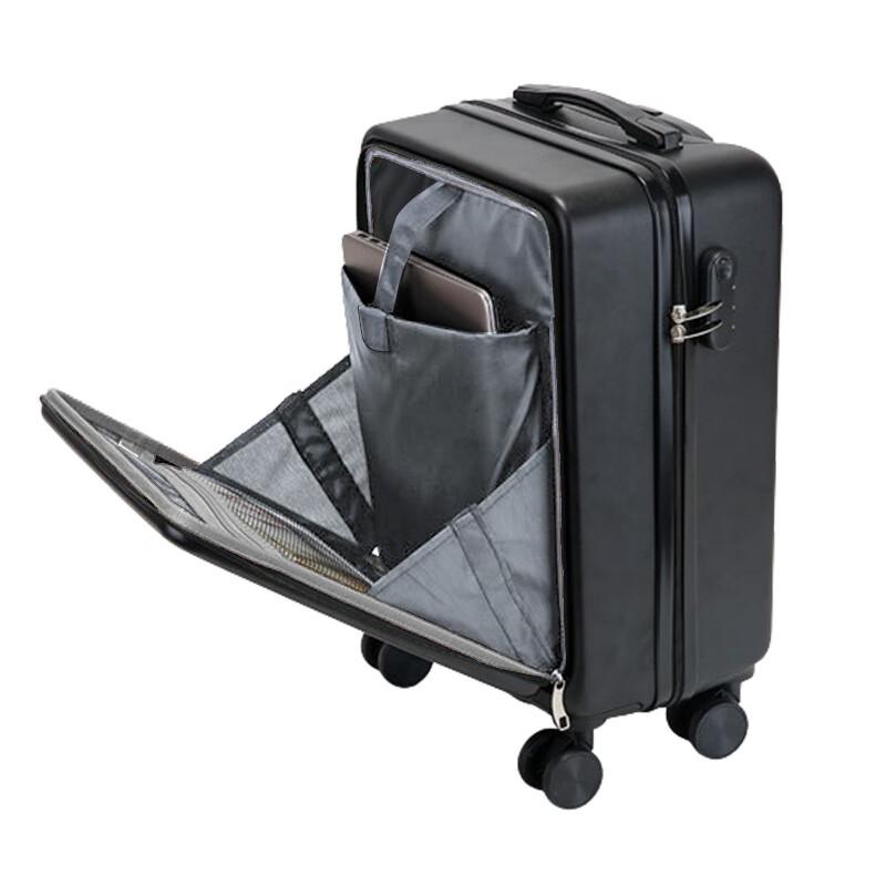 

Yuzhan Front-Open Spinner Carry-On Suitcase