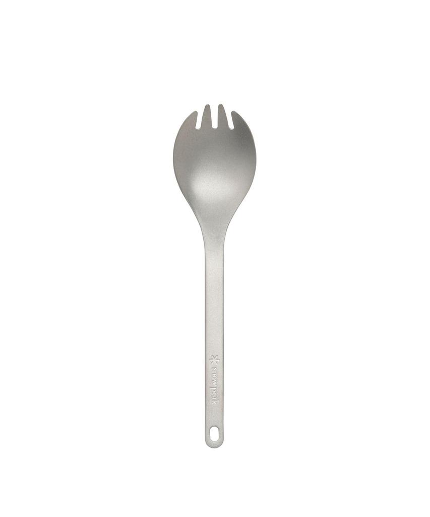 Snow Peak Recycled Titanium Spork Lightweight Titanium Picnic SCT-004RE Spoon, Cutlery, Camping, Outdoor,
