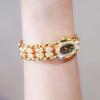 Mode Damenuhren Goldarmband Edelstahl Quarzuhr Vintage Damenuhr Diamant-Armbanduhren Geschenke