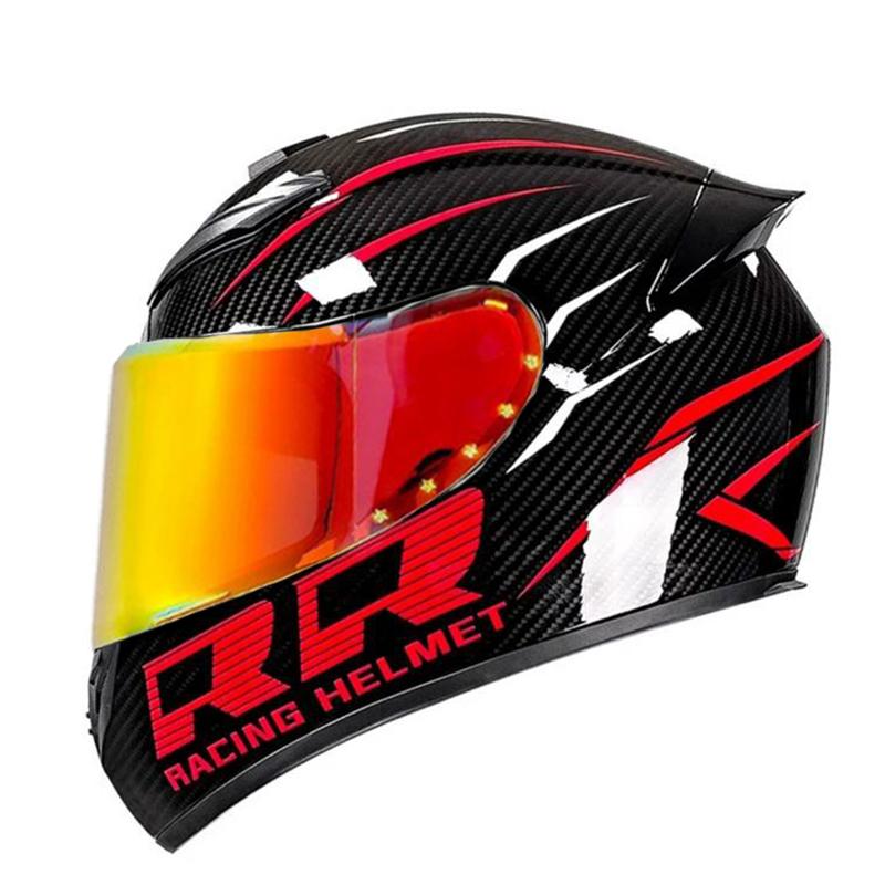 

DOT Men and women motorcycle helmets are safe in winter Four Seasons Knights can be equipped with Bluetooth motorcycle helmets L