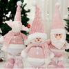 Standing Expandable Snowman Doll Matching Supplies Elk Doll Christmas Decorations  Christmas Decor
