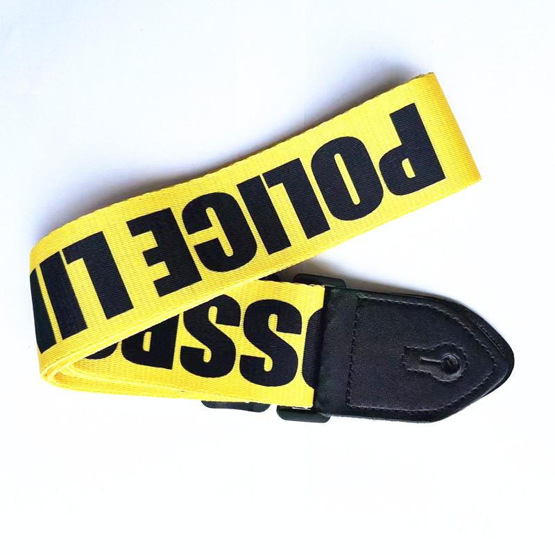 Polyester Printed Guitar/Bass Strap: Widened, Thickened, Punch-Free for Boys & Girls