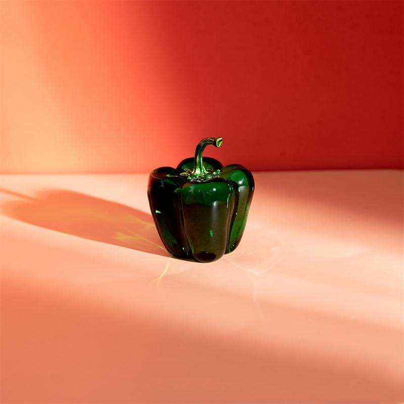 Chili Decoration Unique Glazed Home Table Decoration Eye-catching Table Decorations Artificial Pepper Versatile Artificial Mini