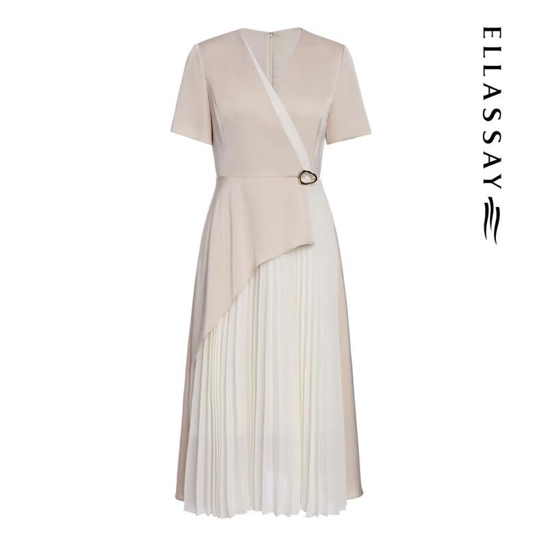 ELLASSAY Elegant Pleated Dress