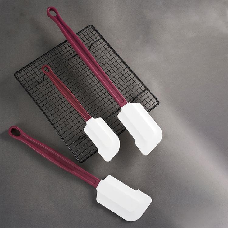 Silicone Spatula with Ergonomic Handle High Heat-Resistant Spatula Non-stick