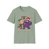 Unisex Softstyle T-Shirt Mistle-Nope Funny Christmas Monster  Holiday Humor