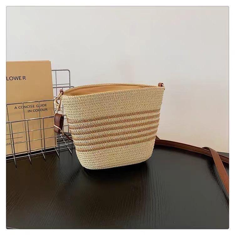 Straw Hat Seaside Hat Ins Lace-up Straw Hat Women's Travel Sunscreen Beach Sun Hat Lace Sun Hat