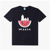 Wild Donkey Unisex Snoopy T shirT T iTalia Black