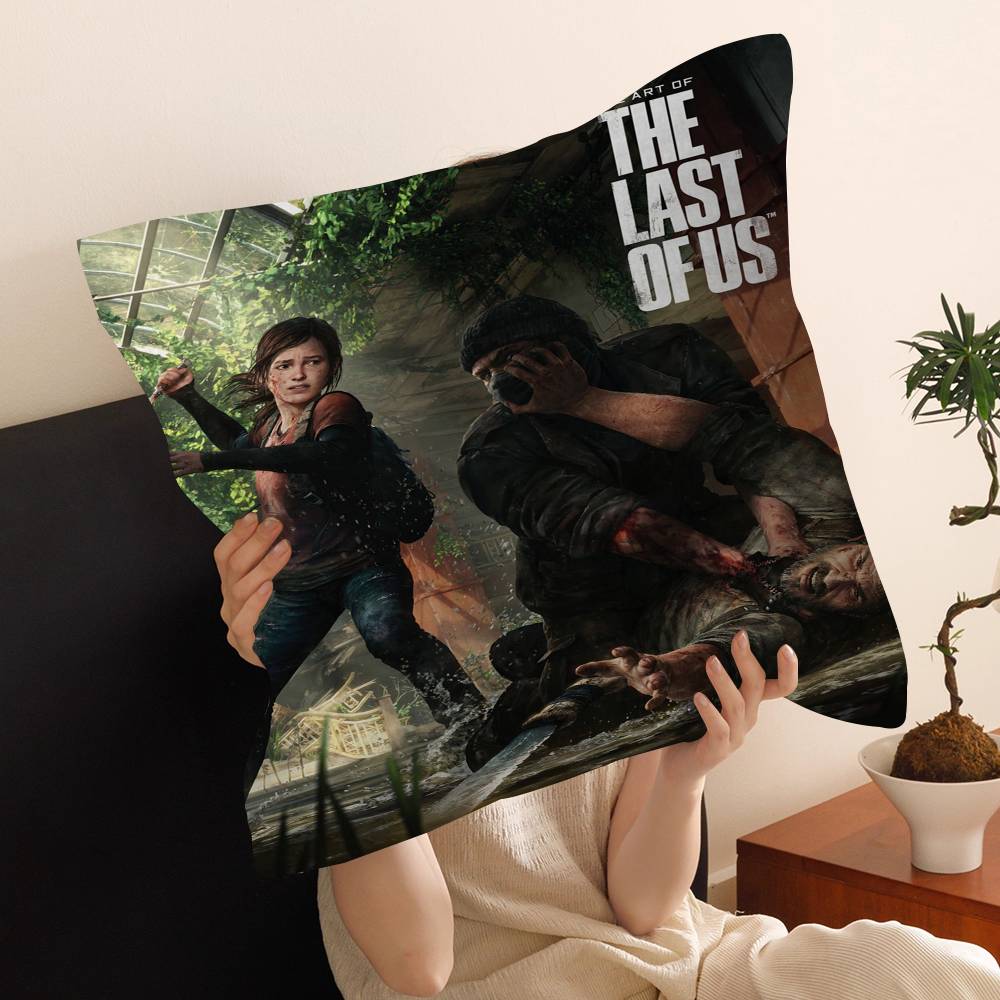 Game The Last of Us Pillow Cover for Bedroom Room and Living Room Sofa Decorative Cushion Cover